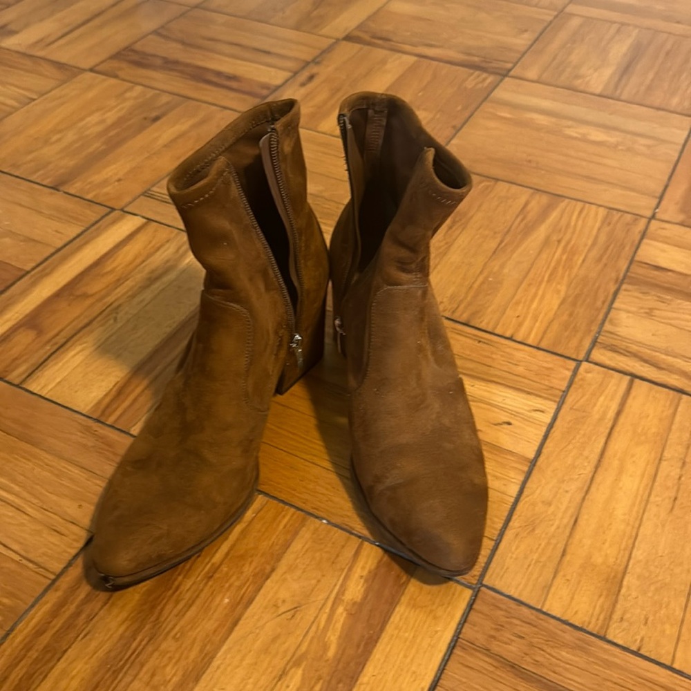 Marc Fisher Gorgeous Suede Booties